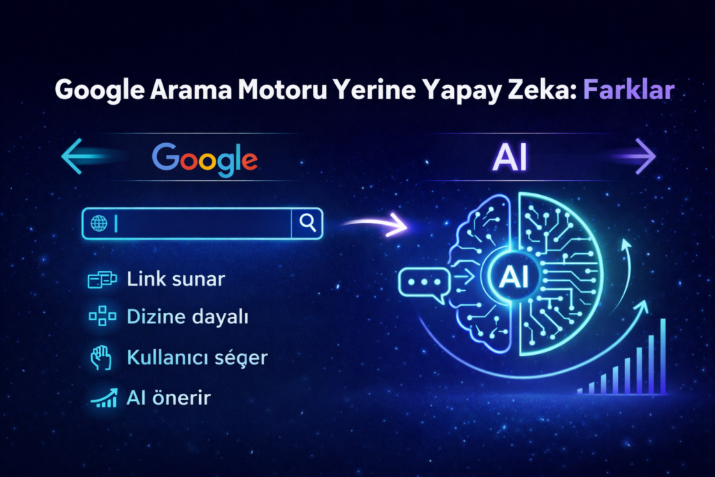 Google Arama Motoru Yerine Yapay Zeka Mı geliyor