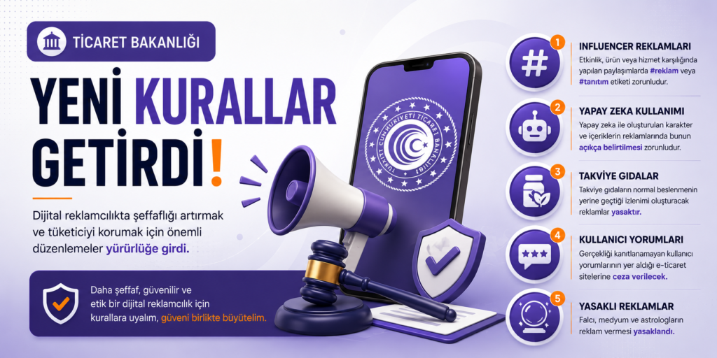 Ticaret Bakanlığı Dijital Reklamlar İçin Yeni Kuralları 2